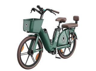 ForestDuo bike featuring the addition of additional seat over the rear wheel